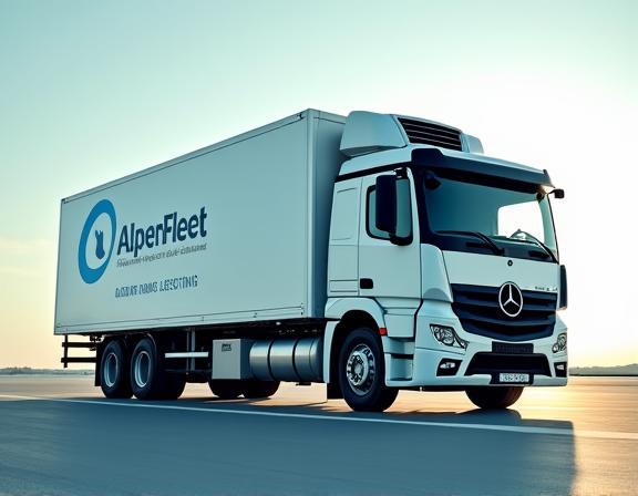 Kühltransporter für Frischelogistik von AlpenFleet Express